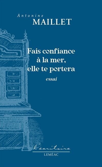 Front cover_Fais confiance à la mer, elle te portera : essai