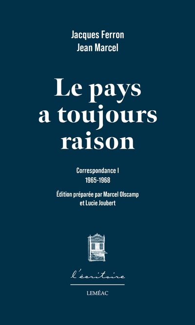 Couverture_Le pays a toujours raison