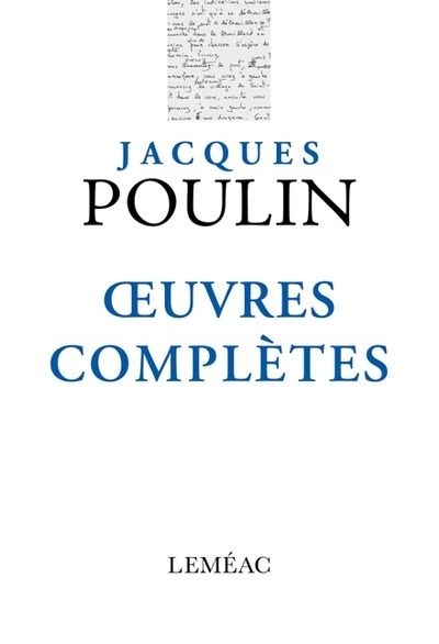 Front cover_Oeuvres complètes