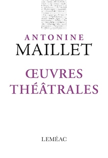 Couverture_Œuvres théâtrales