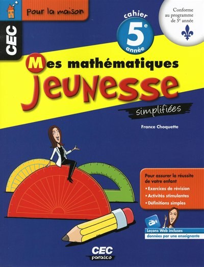 Couverture_Mes mathématiques jeunesse simplifiées