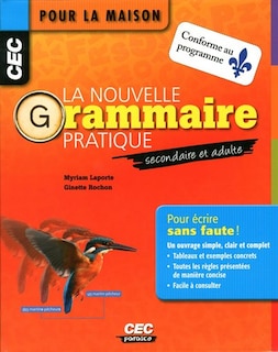 Front cover_La nouvelle grammaire pratique