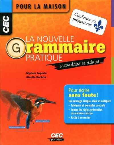 Front cover_La nouvelle grammaire pratique