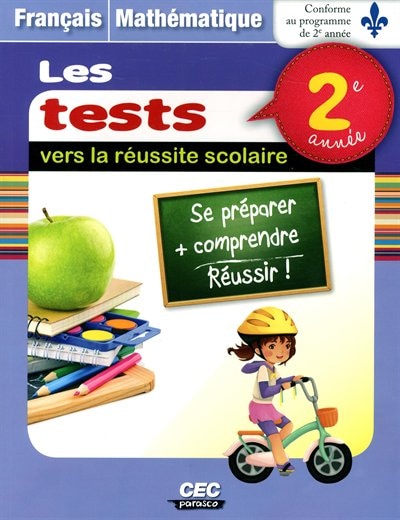 Couverture_Les tests vers la réussite scolaire