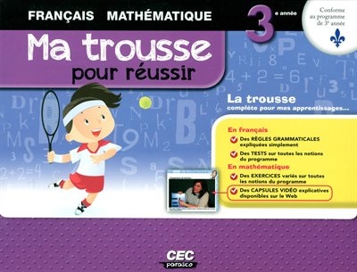 Ma trousse pour réussir : coffret 3e année