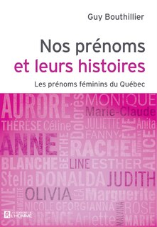 Front cover_Nos prénoms et leurs histoires tome 2