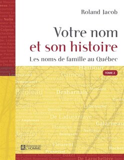 Front cover_Votre nom et son histoire tome 2