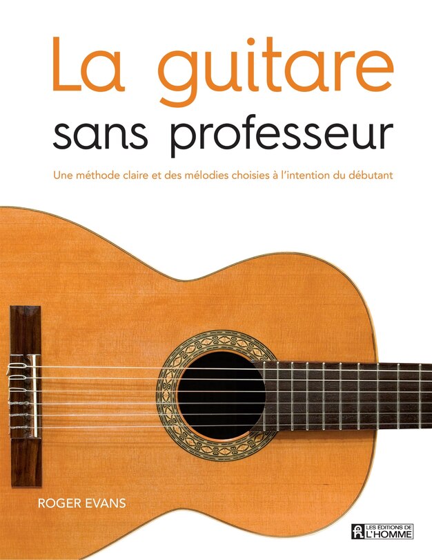 Front cover_La guitare sans professeur