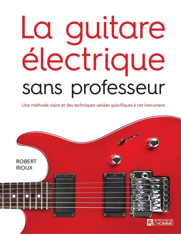 Front cover_La guitare électrique sans professeur