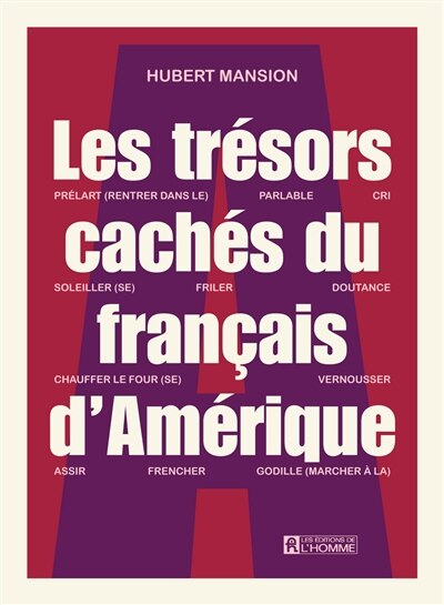 Front cover_Trésors cachés du français d'Amérique