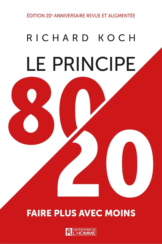 Couverture_Le principe 80/20 Nouvelle édition augmentée