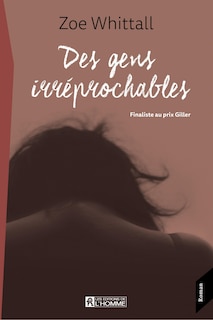 Front cover_DES GENS IRRÉPROCHABLES
