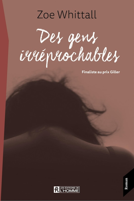 Front cover_DES GENS IRRÉPROCHABLES