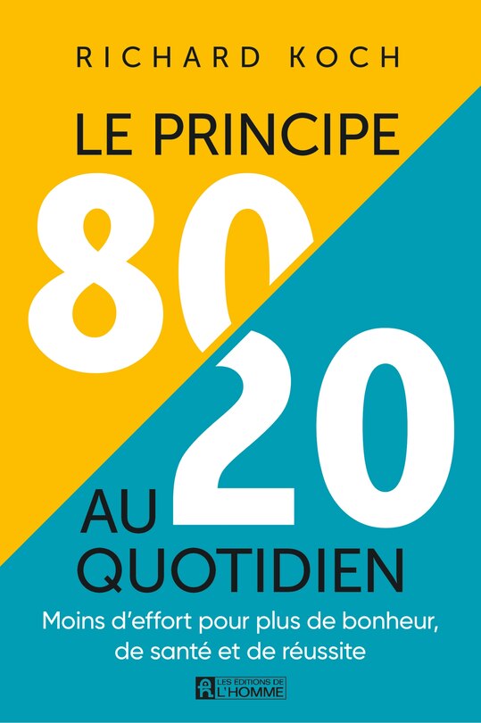 Front cover_PRINCIPE 80/20 AU QUOTIDIEN