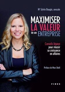 Couverture_Maximiser la valeur de son entreprise