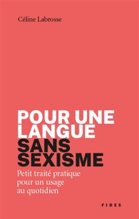 Couverture_Pour une langue  sans sexisme
