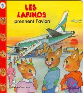 Front cover_Les Lapinos prennent l'avion