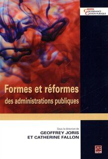Front cover_Formes et réformes des administrations publiques