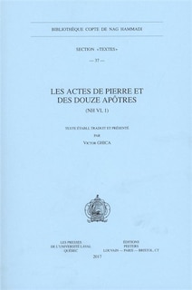Front cover_Les Actes de Pierre et des douze apôtres (NH VI, 1)