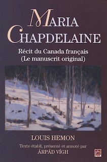 Front cover_Maria Chapdelaine