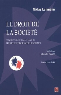 Front cover_Le Droit De La Société