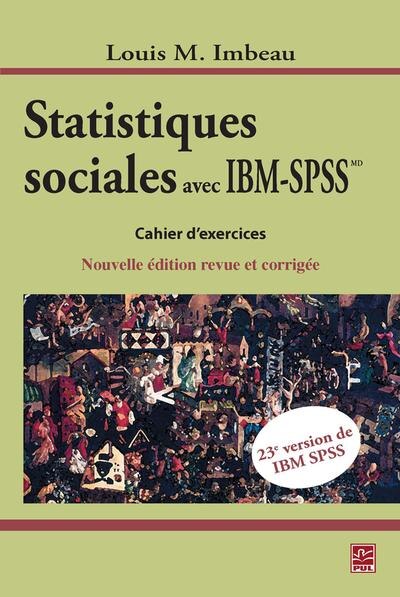 Front cover_Statistiques sociales avec SPSS : cahier d'exercices