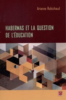 Front cover_Habermas et la question de l'éducation