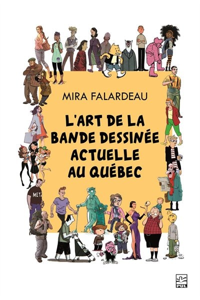 Couverture_L' art de la bande dessin&eacute;e actuelle au Qu&eacute;bec