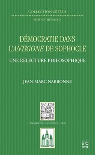 Front cover_Démocratie dans l'Antigone de Sophocle