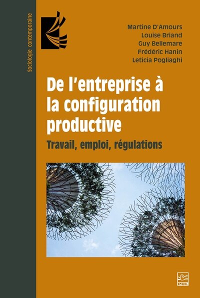 Front cover_De l'entreprise à la configuration productive : Travail, emploi, régulations