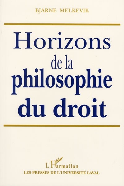 Front cover_Horizons de la philosophie du droit
