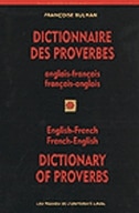 Couverture_Dictionnaire des proverbes anglais/franç