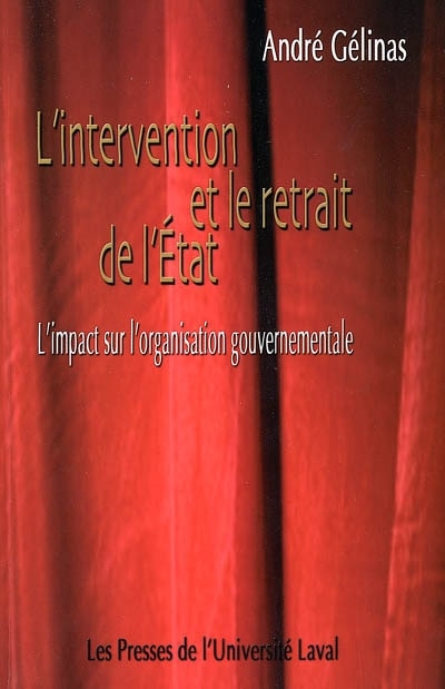 Couverture_L' intervention et le retrait de l'État