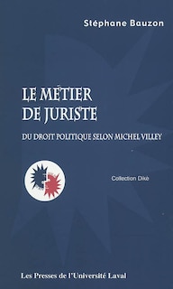 Couverture_Le métier de juriste