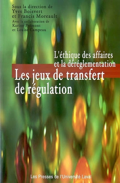 Front cover_Les jeux de transfert de régulation