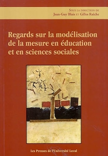 Front cover_Regards sur la modélisation de la mesure en éducation et en sciences sociales