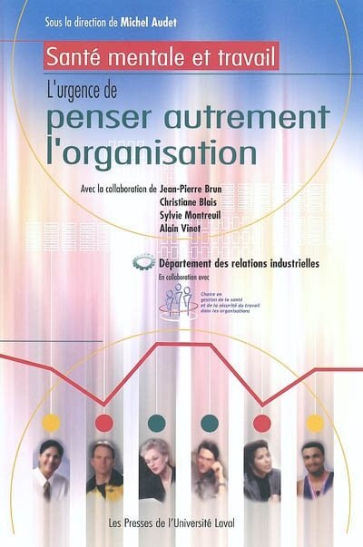 Front cover_Santé mentale et travail : l'urgence de penser autrement l'organisation