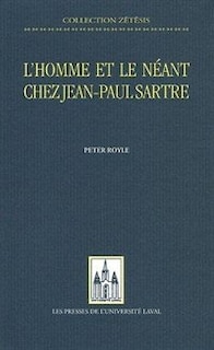 Front cover_L' homme et le néant chez Jean-Paul Sartre