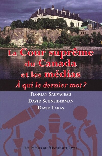 Front cover_La Cour suprême du Canada et les médias