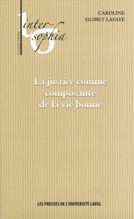 Front cover_La justice comme composante de la vie bonne