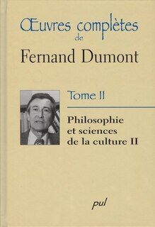 Front cover_Philosophie et sciences de la culture II