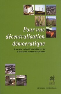 Front cover_Pour une décentralisation démocratique