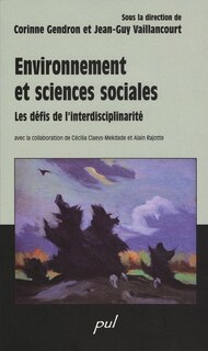 Front cover_Environnement et sciences sociales