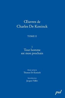 Front cover_Tout homme est mon prochain