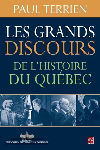 Front cover_Les grands discours de l'histoire du Québec