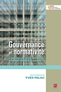 Front cover_Gouvernance et normativité
