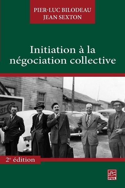 Front cover_Initiation à la négociation collective