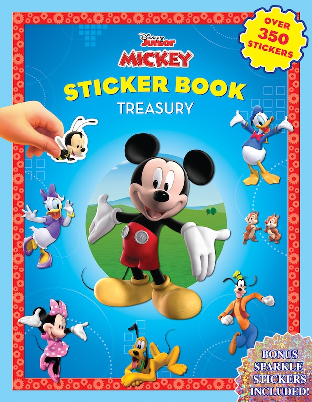 Front cover_DISNEY MM CLUBHOUSE STICKER BOOK TREASURY