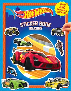 Couverture_MATTEL HOT WHEELS STICKER BOOK TREASURY