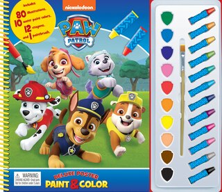 Couverture_PAW PATROL DELUXE POSTER PAINT & COLOR